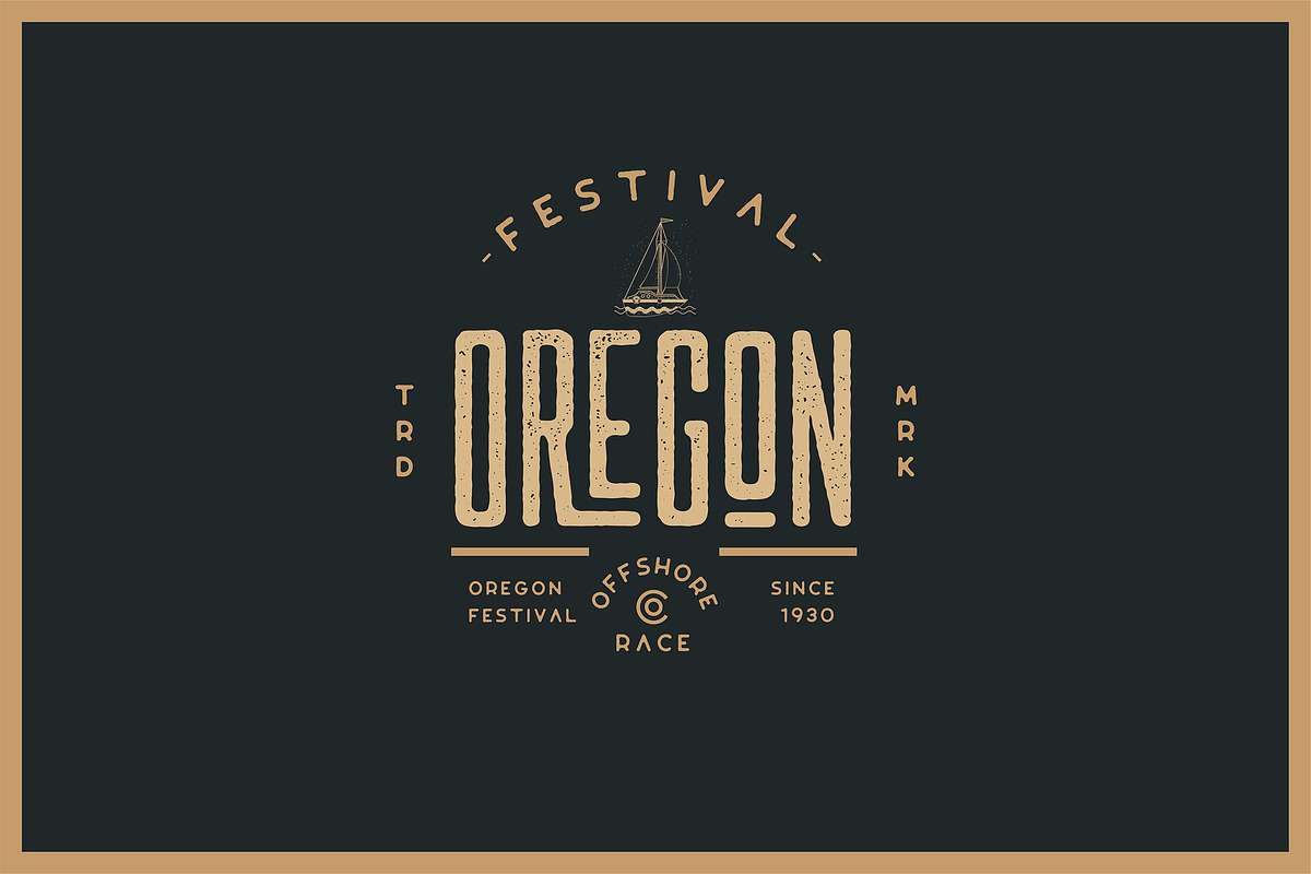 Las Valles Textured Typeface, a Sans Serif Font by Kaligra.co (Photo 14 of 19)