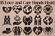 Love and Care Hands Heart, an Object Graphic by Gfx_Store (Thumbnail 16 of 16)