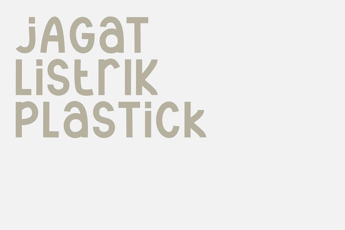 Jagatrick, a Handwritten Font by zuzulgo (Photo 2 of 5)