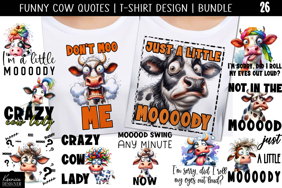 Funny quotes|Positive sayings|Animal, an Animal Illustration by Kseniia_designer's shop (Photo 5 of 10)