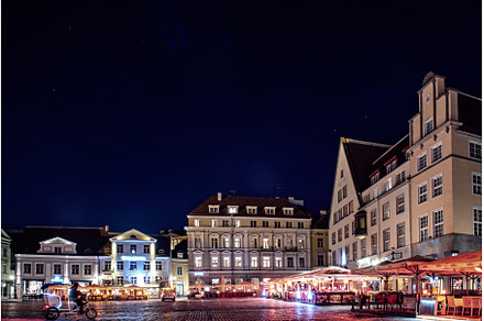 Tallinn Main Square, an Architecture Photo by Nature and travel