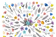 Modern floral spring set, an Object Graphic by MaNechaeva (Thumbnail 3 of 13)