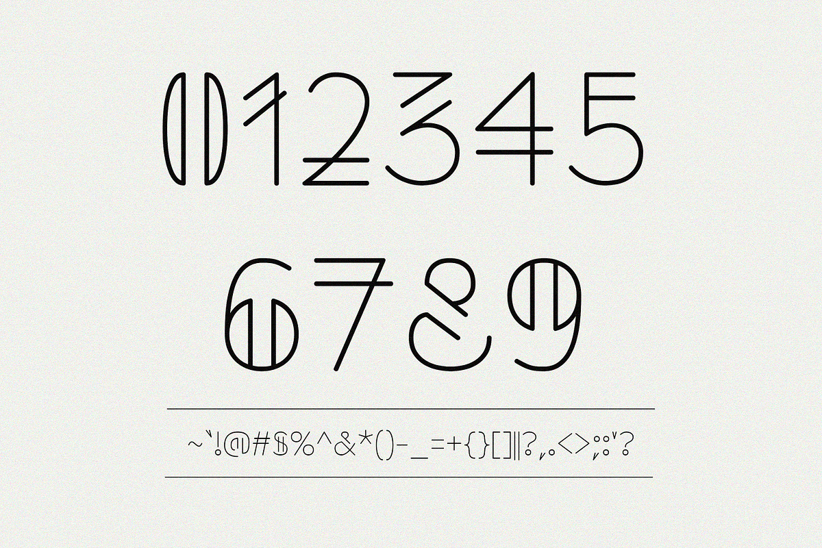 Neoreby - The Display Line Font, a Font by Graphicfresh (Photo 9 of 10)