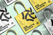 Shopping Bag Mock-up, a Packaging Mockup by zippypixelstudio (Thumbnail 4 of 8)