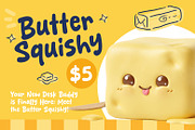 Butter Squishy - A Fun & Cozy Font, a Handwritten Font by khurasan (Thumbnail 2 of 6)