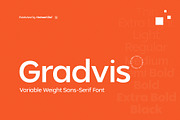 Gradvis Sans Serif Font (18 Fonts), a Sans Serif Font by Heinzel Std (Thumbnail 22 of 22)