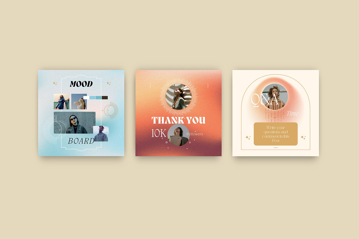 Celestial Canva Brand Gradient, a Social Media Template by Dirtytemp Studio (Photo 6 of 14)