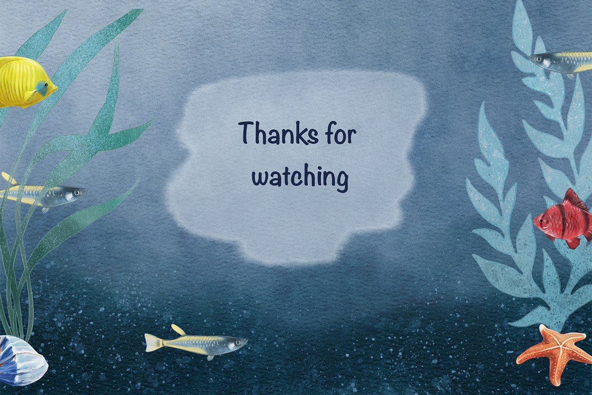 Underwater world watercolor collecti, an Animal Illustration by IrynaPanashii (Photo 16 of 16)