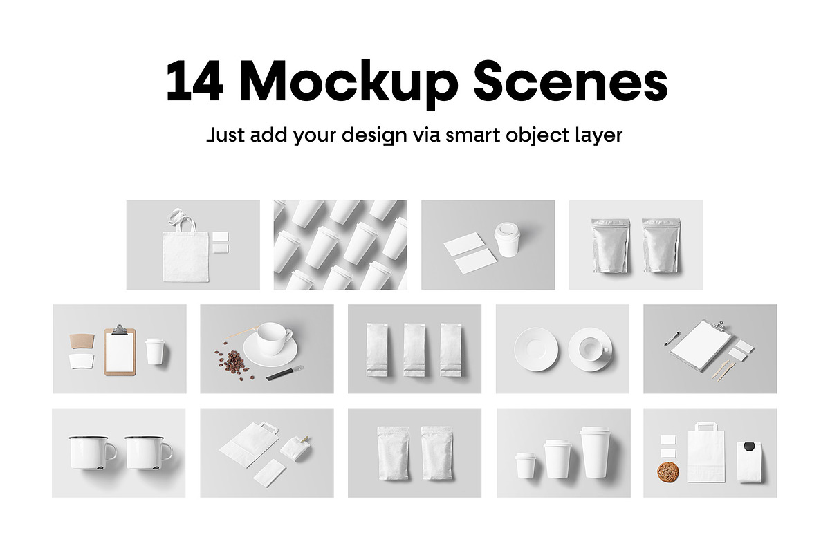 Coffee Stationery Mockups, a Cups & Container Mockup by MockupForest (Photo 2 of 7)