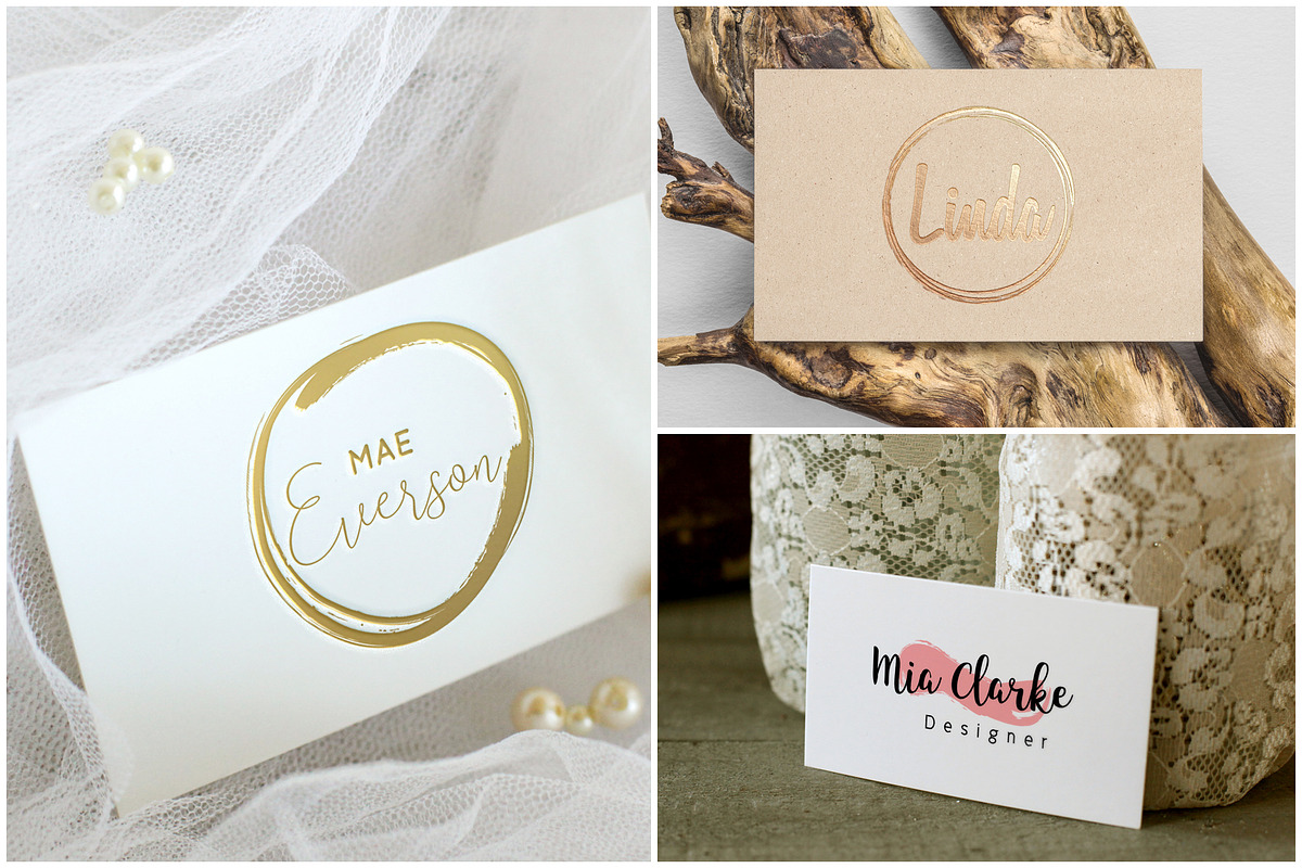 Girlboss Logo Creator Pack, a Branding & Logo Template by Pulp Creative Studios (Photo 4 of 11)