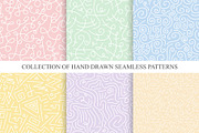 Curve seamless drawing color pattern, a Pattern Graphic by ExpressShop (Thumbnail 1 of 5)