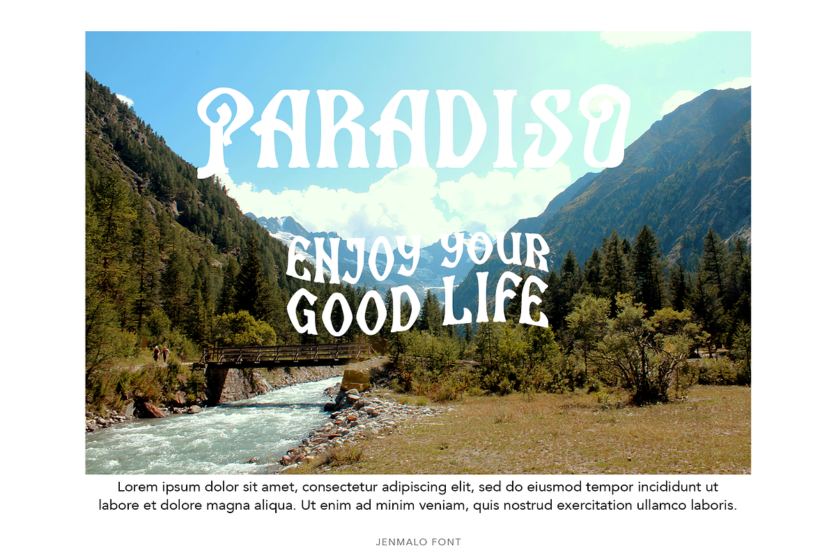 Jenmalo Display Font, a Blackletter Font by TypeClassHeroes (Photo 4 of 15)