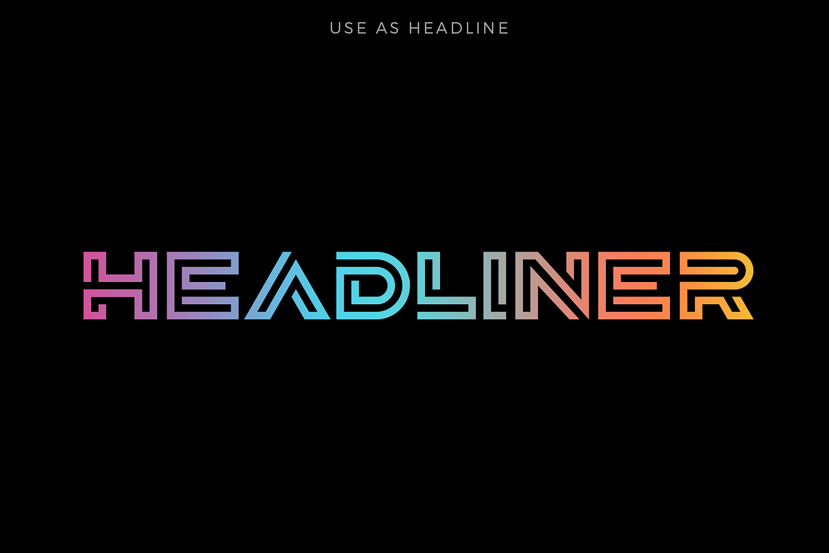 Garde 2, a Font by Sentavio (Photo 2 of 5)