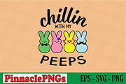 Chillin with my peeps, a Seasonal Illustration by Pinnacle PNGs (Thumbnail 1 of 2)