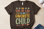Son In Law T shirt design, a Graphic by Vector Portal (Thumbnail 5 of 9)