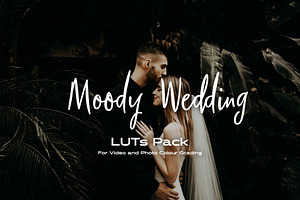 Moody Wedding LUTs pack