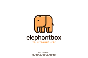 ELEPHANT BOX LOGO TEMPLATE