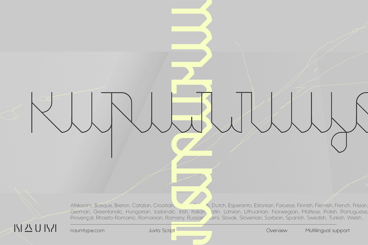 Juxta Script | 7 fonts preview 5
