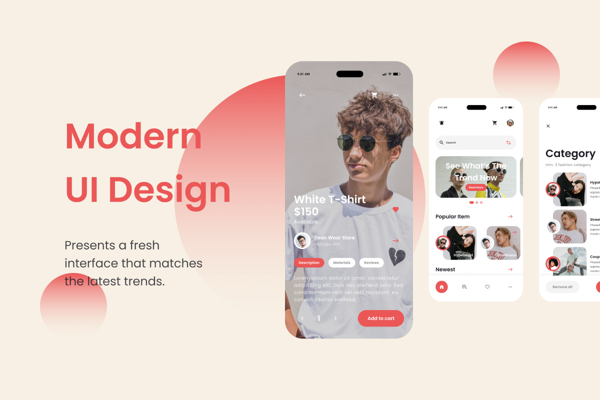 Enigma - Fashion Store Mobile App, an App Template by twinstd (Photo 3 of 5)