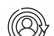 Bundles Creator Monetization Icons, an Outline Icon by adenpinkstore (Thumbnail 3 of 10)
