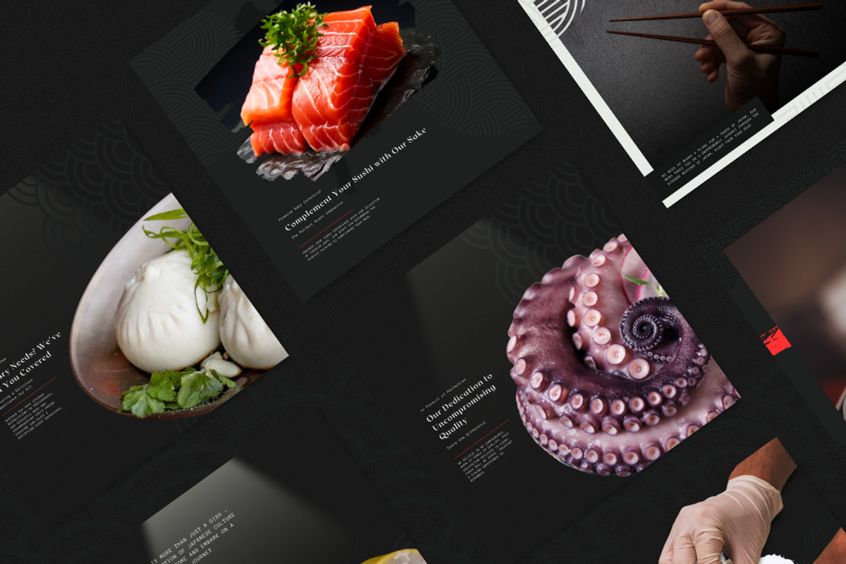 Sushi Restaurant  |  Canva, a Social Media Template by The Social Stuff (Photo 5 of 9)