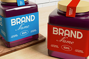 Fruit Jar Jam Mockup, a Packaging Mockup by graphicook (Thumbnail 3 of 4)