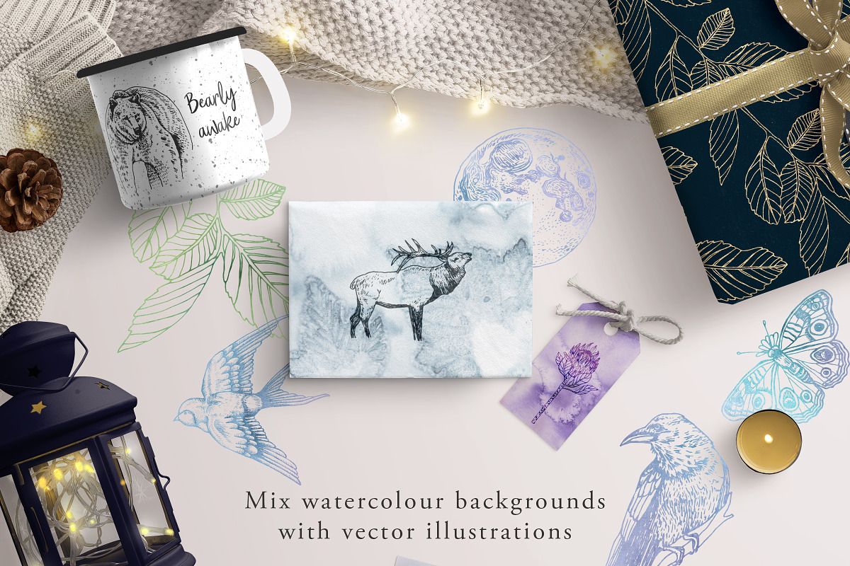 Murmurations and Other Magic, a Texture Illustration by Barn Owl Studio (Photo 2 of 16)