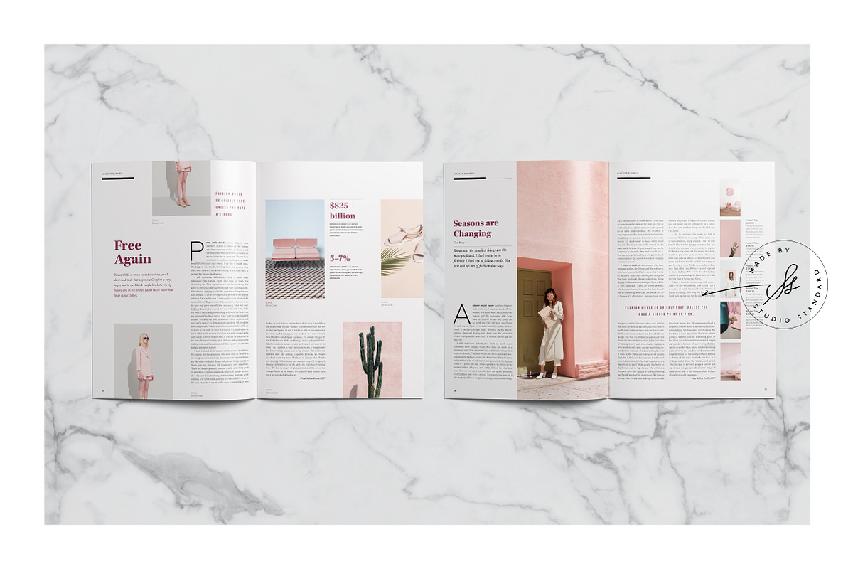 Studio Style Report, a Magazine Template by Studio Standard (Photo 8 of 11)