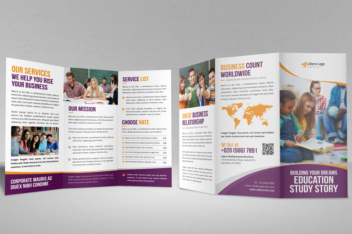 Multipurpose Bifold-Trifold Brochure, a Brochure Template by Miyaji75 (Photo 19 of 19)