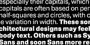 Trada Sans, a Sans Serif Font by Hoftype (Thumbnail 7 of 14)