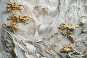 27 Landscapes on a concrete wall, an Arts & Entertainment Photo by Handmadefont (Thumbnail 28 of 28)