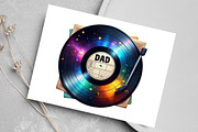 Classic Black Father's Day Clipart, a Seasonal Illustration by Canvas Craft (Thumbnail 6 of 8)