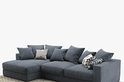 sofa BoConcept Cenova GK52 (DK52), a Furniture 3D Model by Alartimodels (Thumbnail 4 of 15)