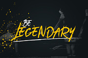 Dark Heart Brush font + Extras, a Script Font by VP Fonts (Thumbnail 5 of 9)