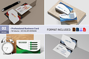 Unique Business Card Design, a Business Card Template by MRI STUDIO (Thumbnail 1 of 9)