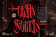 Supremus Typeface, a Blackletter Font by alit design (Thumbnail 5 of 20)