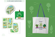 Botanical Garden Map, a Decorative Illustration by AnkaDrozd (Thumbnail 8 of 11)
