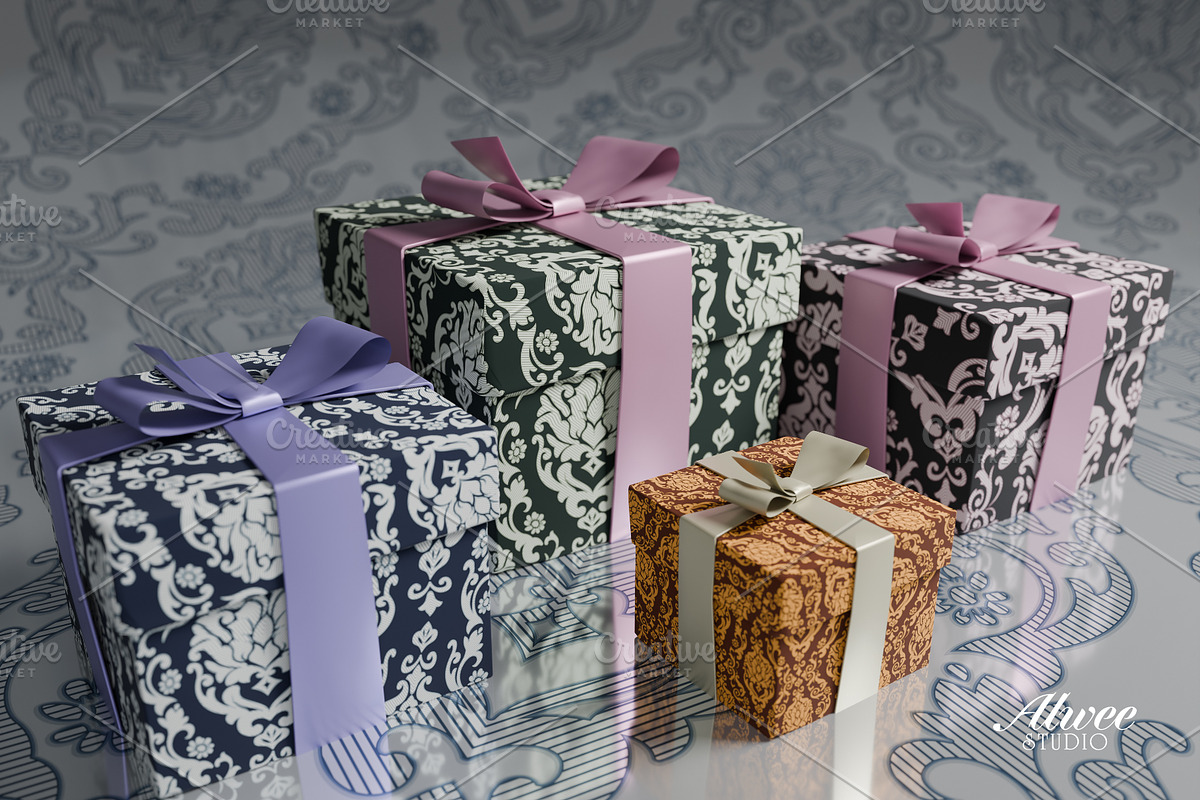 Damask Vector Seamless Pattern, a Pattern Graphic by Alwee Studio (Photo 2 of 7)