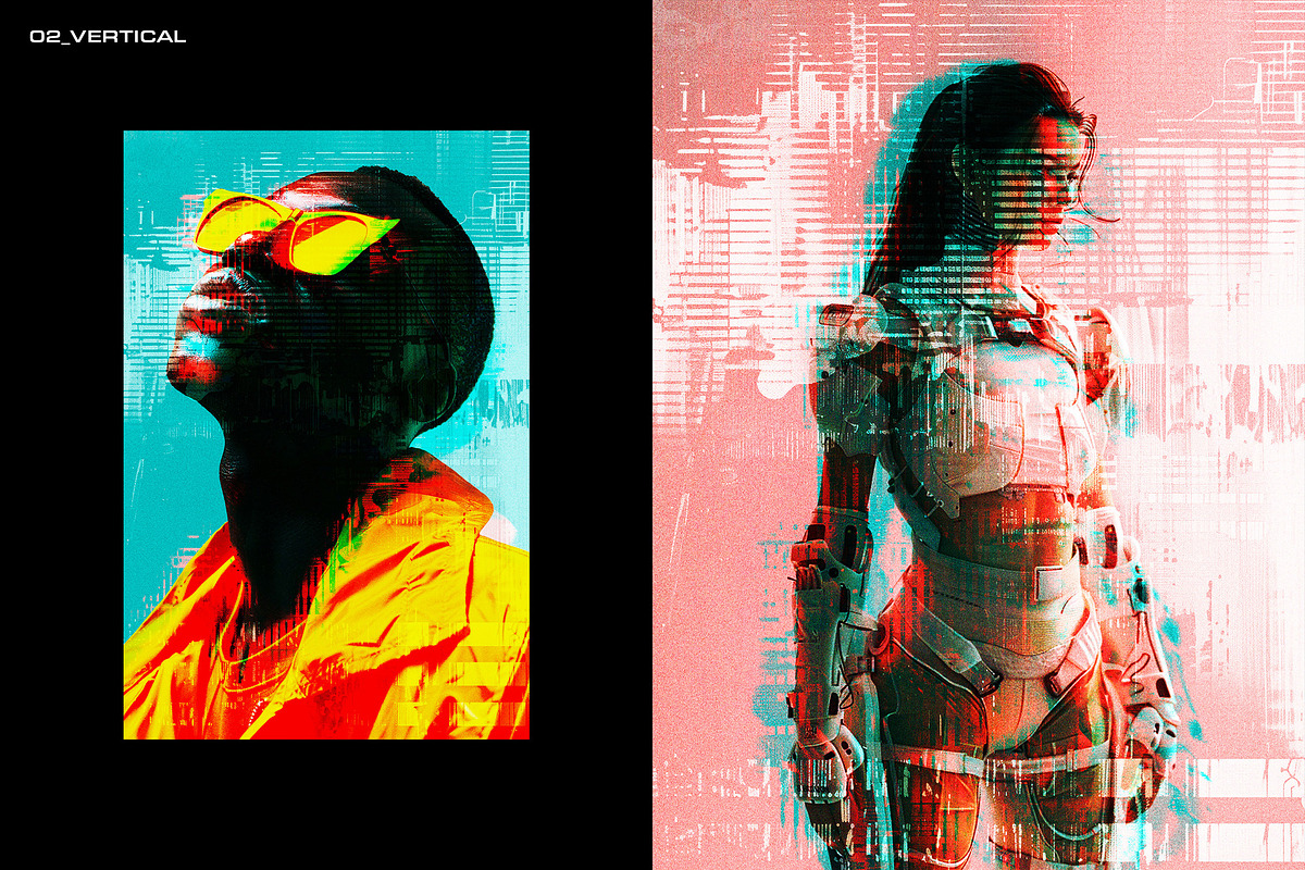 Glitch Distortion Photo Effects, a Layer Style Add-On by pixelbuddha.net (Photo 7 of 14)