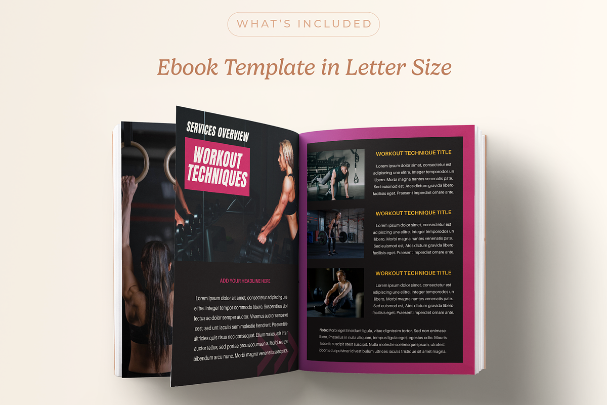 Vibrant Fitness Welcome Packet, a Marketing Template by Creatif Foundry (Photo 2 of 7)