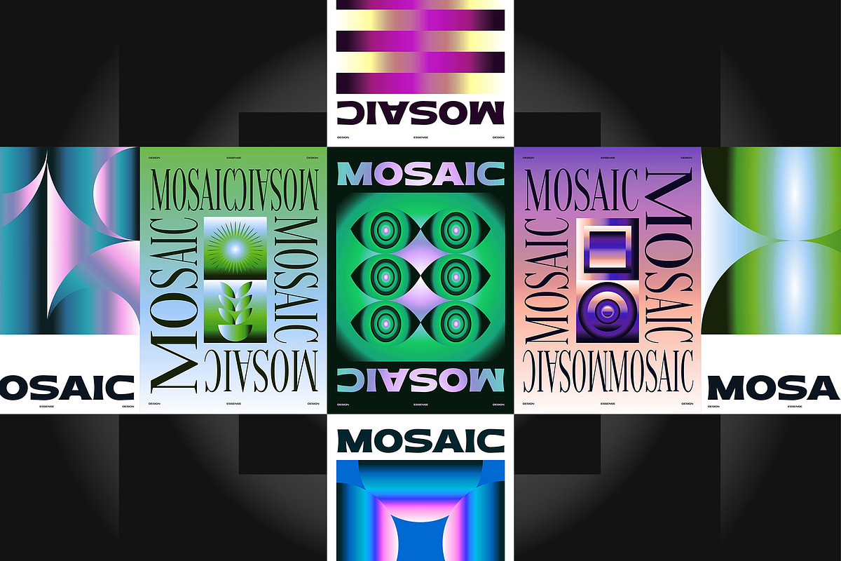 200 Gradient Geometric Shapes, an Object Graphic by assetpro.design (Photo 2 of 14)