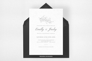 Minimal Sketch Wedding Suite