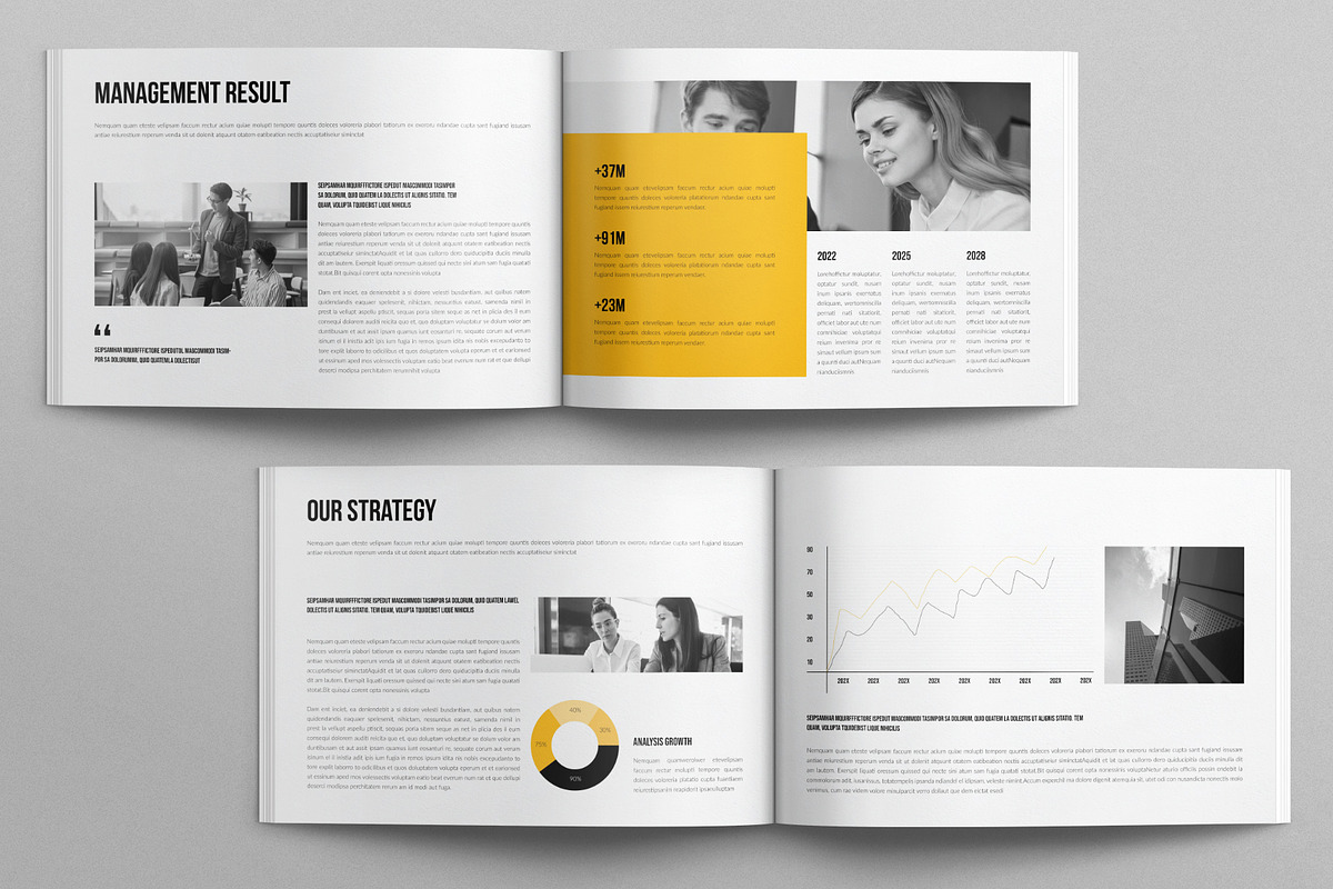 Business Brochure Template, a Brochure Template by E-Type (Photo 5 of 7)
