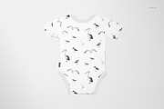 Baby Onesie Mockup Set, an Apparel Mockup by creatsy5 (Thumbnail 5 of 9)