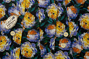 Watercolor Colorful Rose Pattern, a Pattern Graphic by StudioGlouna (Thumbnail 3 of 5)