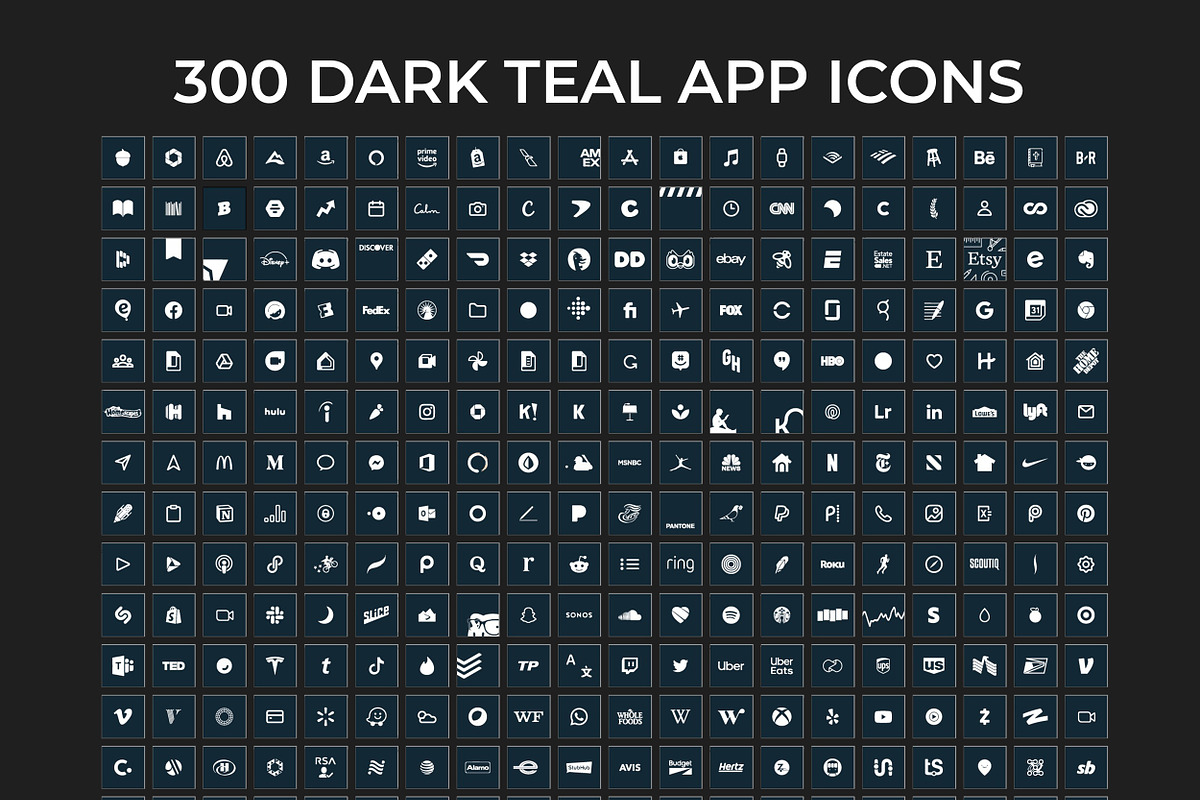 1,800 BESTSELLERS Dark Theme Icons, an Icon by A Good Design Studio (Photo 4 of 9)