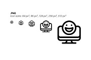 50 Volunteering Icons, an Outline Icon by Side Project (Thumbnail 5 of 8)