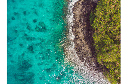 Sea bay with turquoise water and a, a Nature Photo by Elizaveta Galitskaya