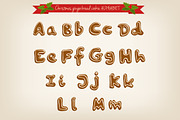 Vector gingerbread alphabet, an Illustration by Alenarozova (Thumbnail 2 of 3)