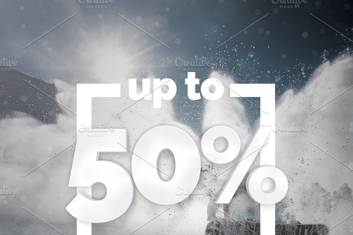 Promote your Sale on social media, an Illustration by Solid Pixel (Photo 9 of 19)